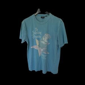 Smashing Pumpkins Mellon Collie and the Infinite Sadness Graphic T-Shirt Teal L